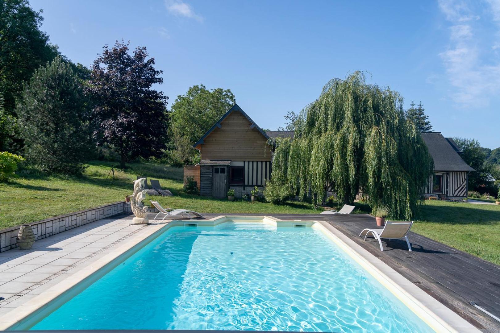 L'Herbe Haute Honfleur Exterior foto
